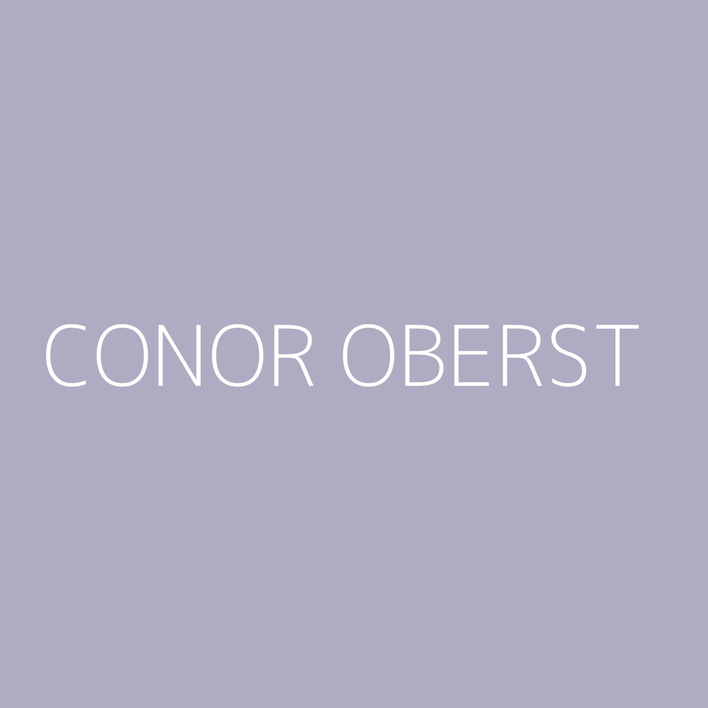 Conor Oberst Playlist Artwork