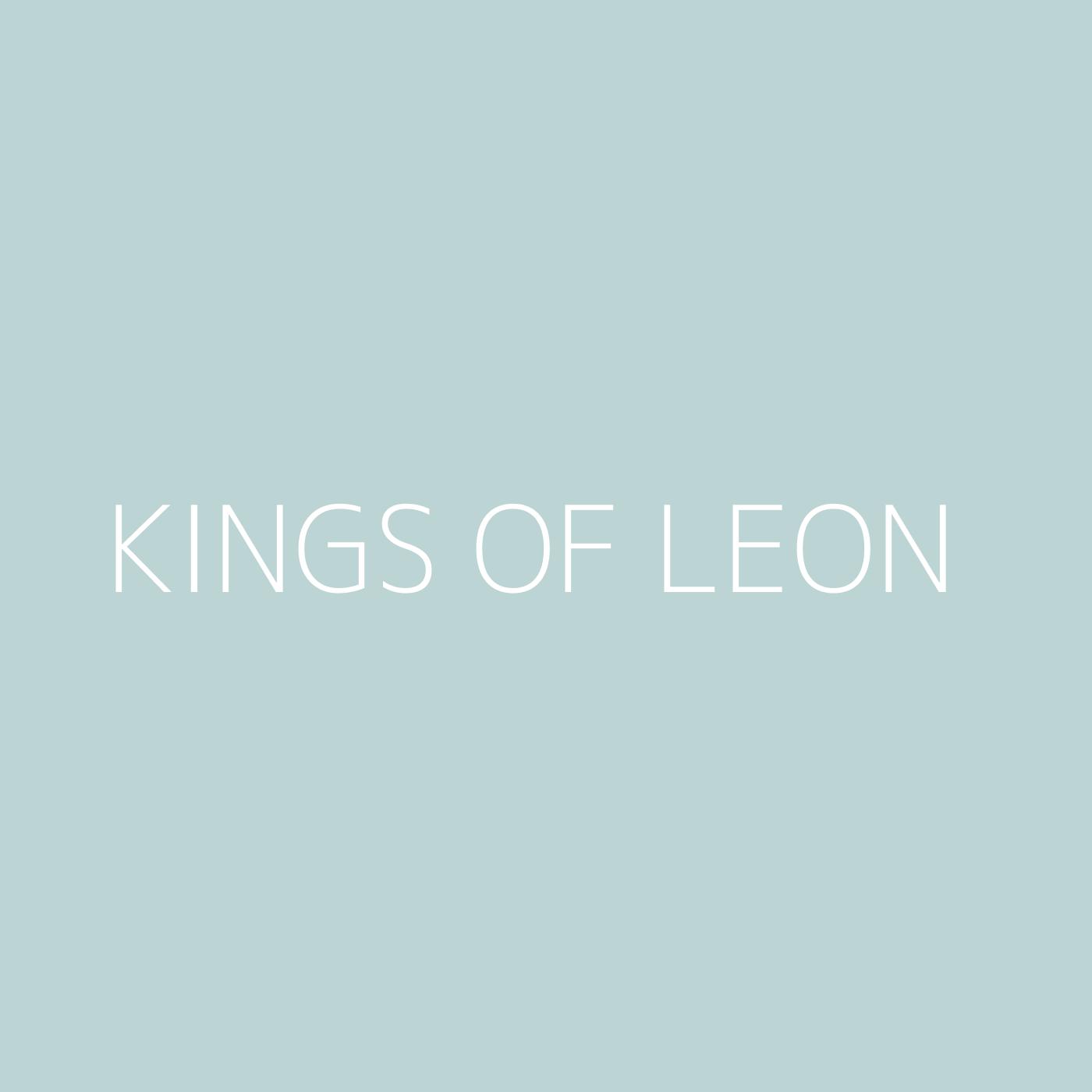 Kings of Leon Playlist Artwork