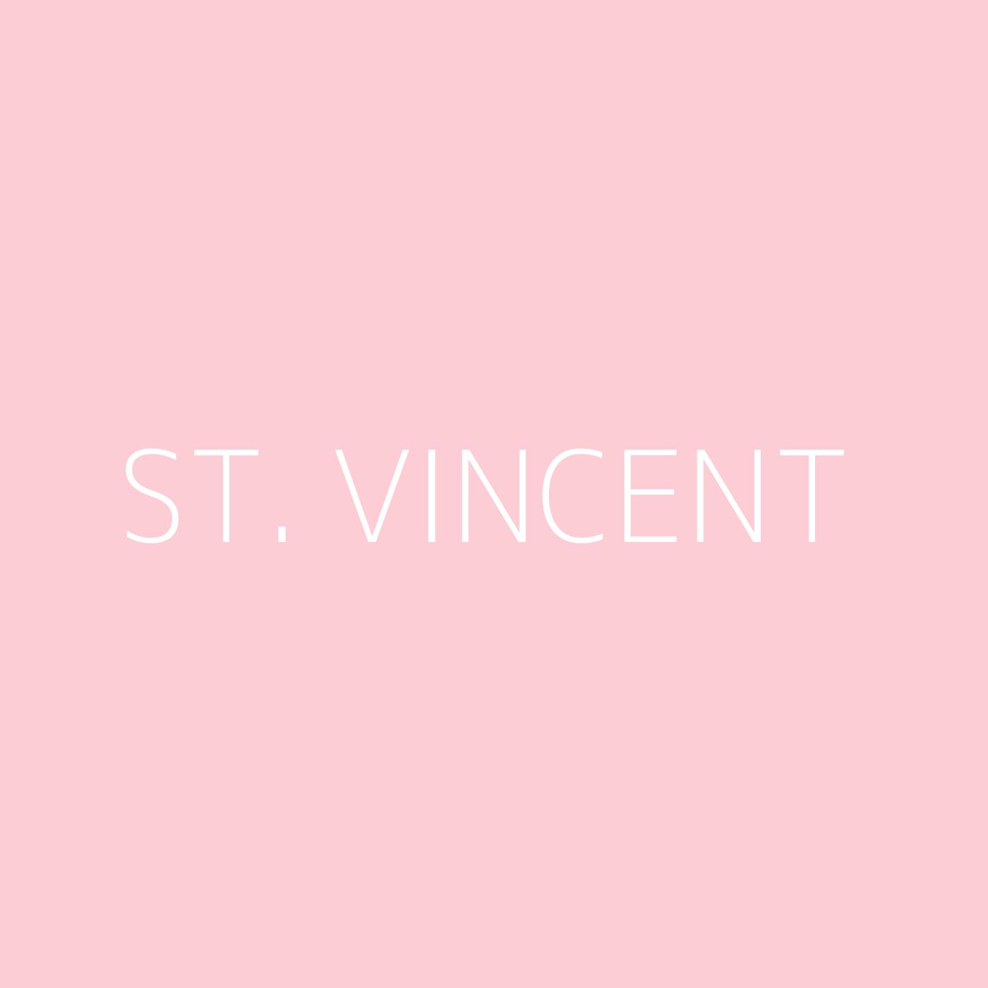 St. Vincent Playlist Artwork