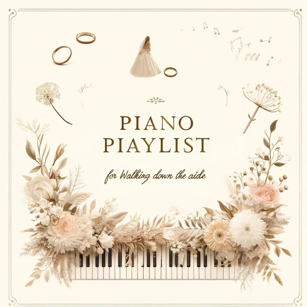 Piano Instrumental for walking down the aisle